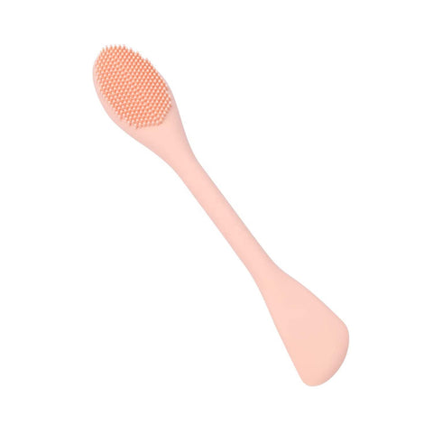 Giffy® Double-Ended Silicone Face Scrubber & Exfoliating Brush | Face Mask Applicator | Cosmetic Tools | for Modeling Mask | Mud and Clay Applicator | Soft and Flexible Silicone Brush