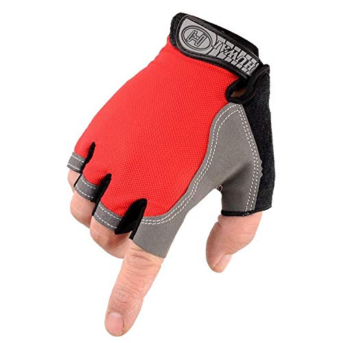 Fitness Half Finger Gloves - Free Size ,Multi Color