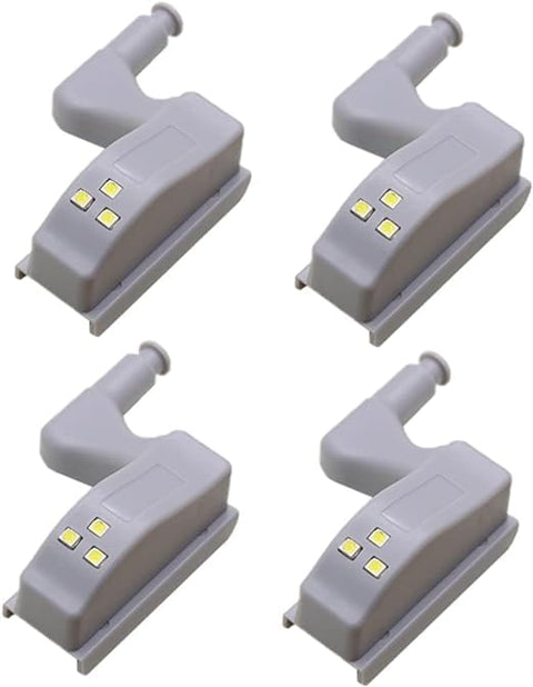 Light Motion Sensor Bulb Under Cabinet Door Hinge Light Cupboard Closet Night Light for Home Kitchen Wardrobe .4pieces