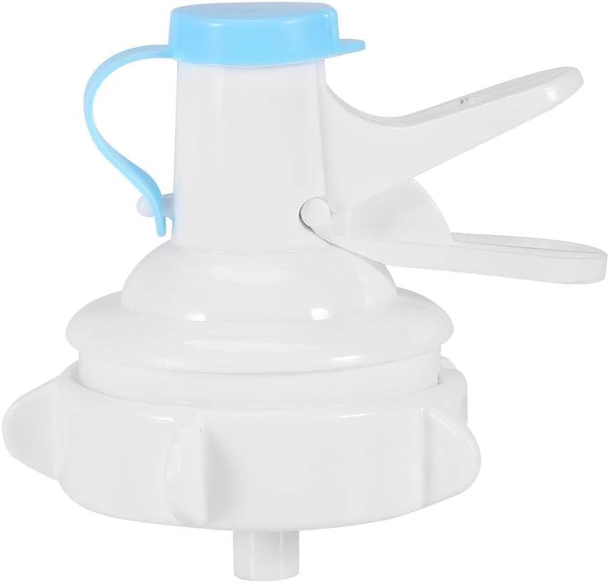 Bottled Faucet, Manual Operated 5 Gallon Bottle Jug Pump Drinking Water Spout Dispenser with Dustproof Cap for Bottled Water Dispenser Gallon Home Office Camping (1PC)