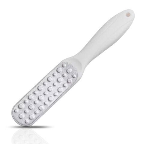 Nopatia Professional Foot File Callus Remover Callus Remover and Soften Heels, Durable Manual Pedicure Tool for Foot Care at Home, Ergonomic Lightweight Design for Attractive Silky Touch (White)