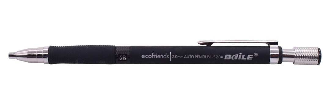 Baile Durable Mechanical Pencil, 2mm - Black