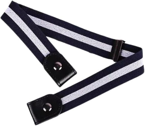 2-Pack No Buckle Invisible Stretch Belts – Comfortable Unisex Waist Belt for Jeans & Pants