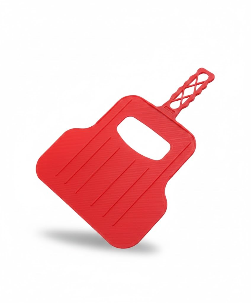VOTA BBQ Grilling Fan, Red Durable Plastic with Easy Grip Handle, Super Elastic Material