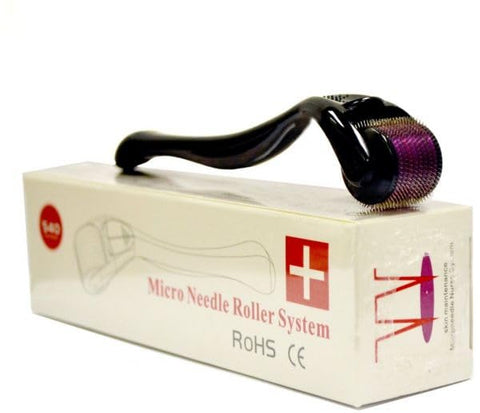 Derma Roller Needles 540 Titanium Microneedle Roller for Face Skin Rejuvenation Anti-Wrinkle Anti-Aging Skin Rejuvenation Hair Loss Acne Scars Stretch Marks, Multicolor (1.5)