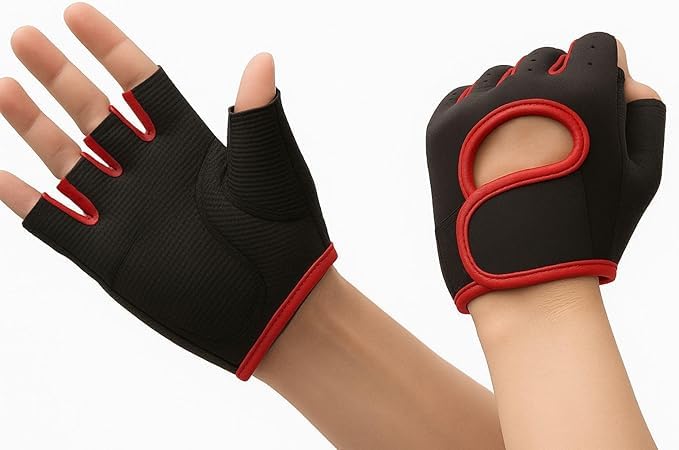 MD Stay Fit Original neoprene gloves, multi-colour