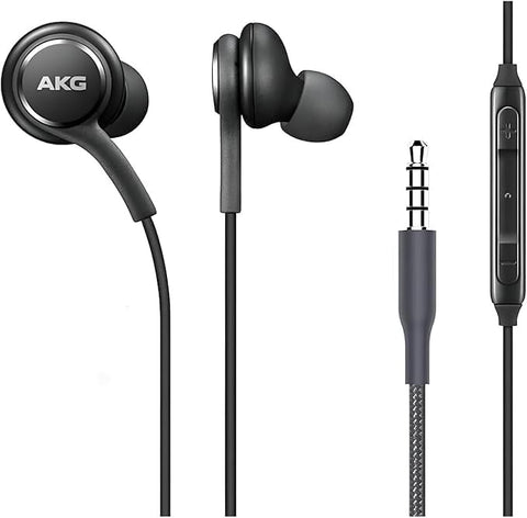 Wired Earphones 3.5mm Jack Stereo Sound with Mic and Volume Control, Powerful Bass Earphones for Samsung Galaxy S10 S9 S8 Android Phones PS4 PS5 PC Laptop