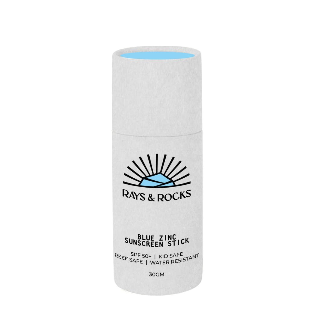 Zinc Sunscreen Stick, SPF 50+, Water Resistant, Blue, 30g
