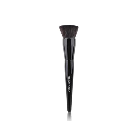 Hermania Professional Foundation Brush Soft Bristles Flat Top Kabuki Soft Liquid Makeup Applicator Tool (F100)
