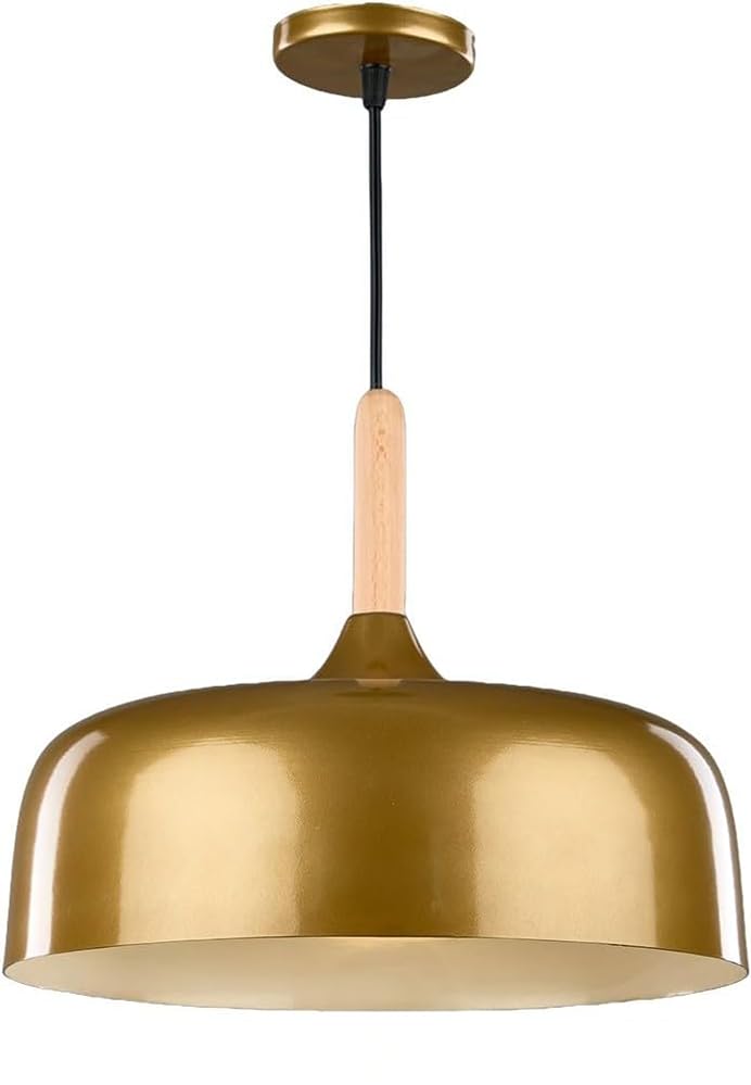 Oops Modern Decorative Chandelier Indoor Light Fixture for Home & Interior Spaces – Style- Metal - Gold