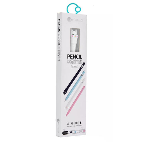 Stylus Pen for Tablet, Silicone Case Sleeve for Apple Pencil 1 - White
