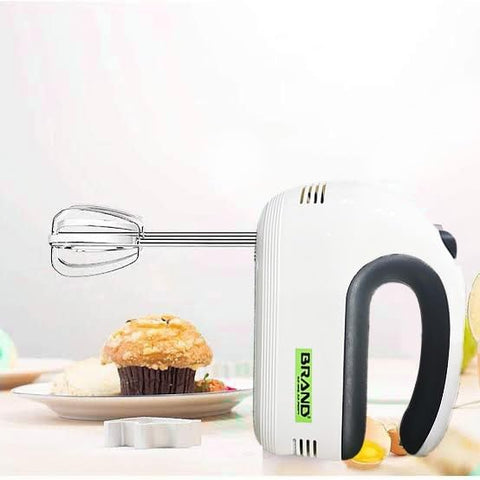 Electric Hand Mixer Powerful Performance Ergonomic Design for Easy Food Preparation (Black)
