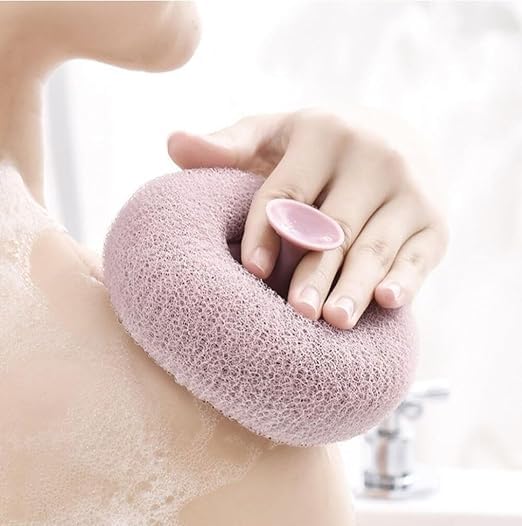 Loofah for Bathing | Bath Shower Loofah Sponge Scrubber Exfoliator for Women, Men, Babies & Kids (LOOFAH BATH SPONGE)