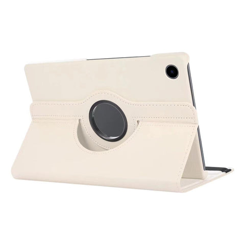 Fekra Case for Samsung Galaxy Tab A11 Plus 2025 / Tab A9 Plus 2023 - Protective Cover with 360 Degree Rotating Stand Tablet Galaxy Tablet A11+ / A9+ (White)