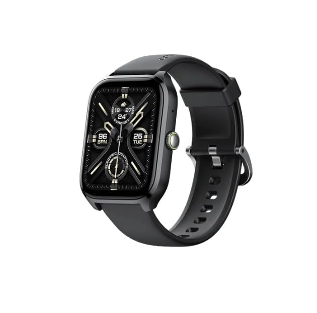 Oraimo Smart Watch 5 Lite OSW-804 2.01 Inch TFT IP68, Normal Usage Time 7 days Standby Time More than 28 days - Black - 12 Months Warranty