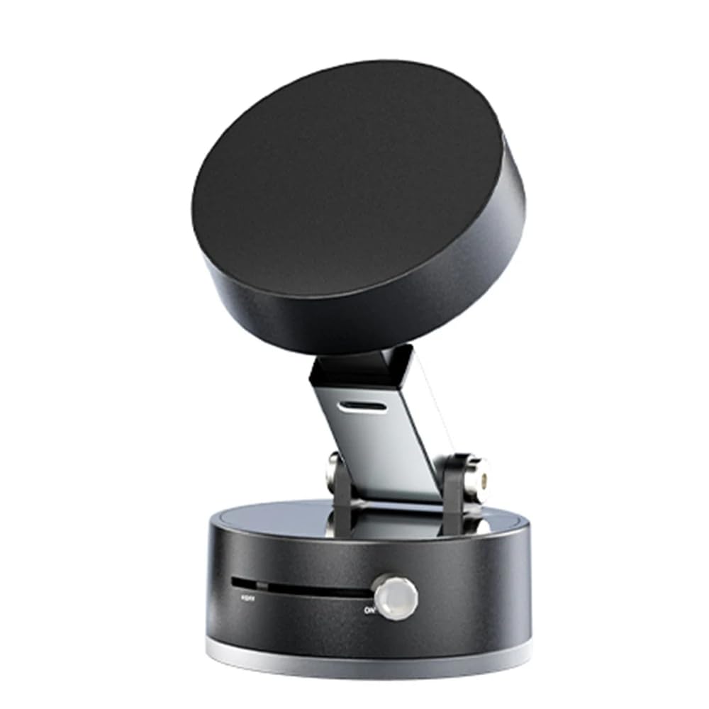 Next Store Strong Magnetic Car Phone Holder, Secure Hold with Vacuum Suction Base, 360° Swivel Support, Suitable for Glass and Dashboard - By Next Store (Black)