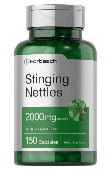 Stinging Nettles 2000 mg – Full-Spectrum Leaf Extract – 150 Capsules