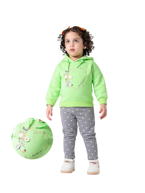 Tia Kids Cotton Baby Set "Floral Heart" for Girls