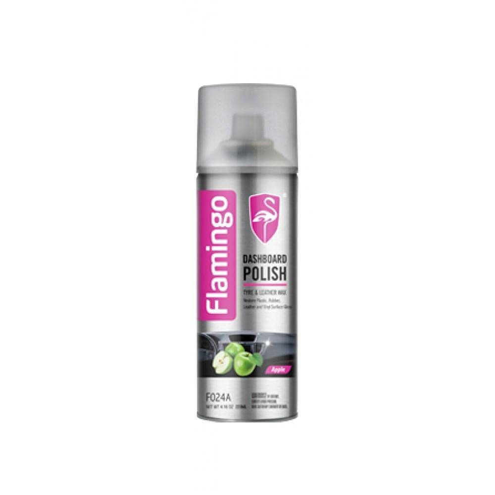 FLAMINGO CARCARE TECH Flamingo Dashboard Polish Spray, 220 ml - apple