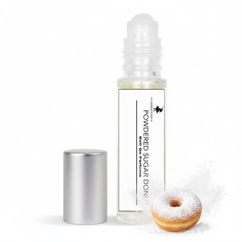 Glamour D Nour Powdered Sugar Donut Roll on Perfume 8 ml, Transparent