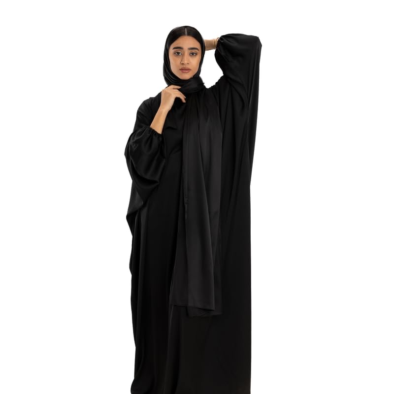 ART MOOD HOME Prayer Wear Satin - Isdal Full Black One Size