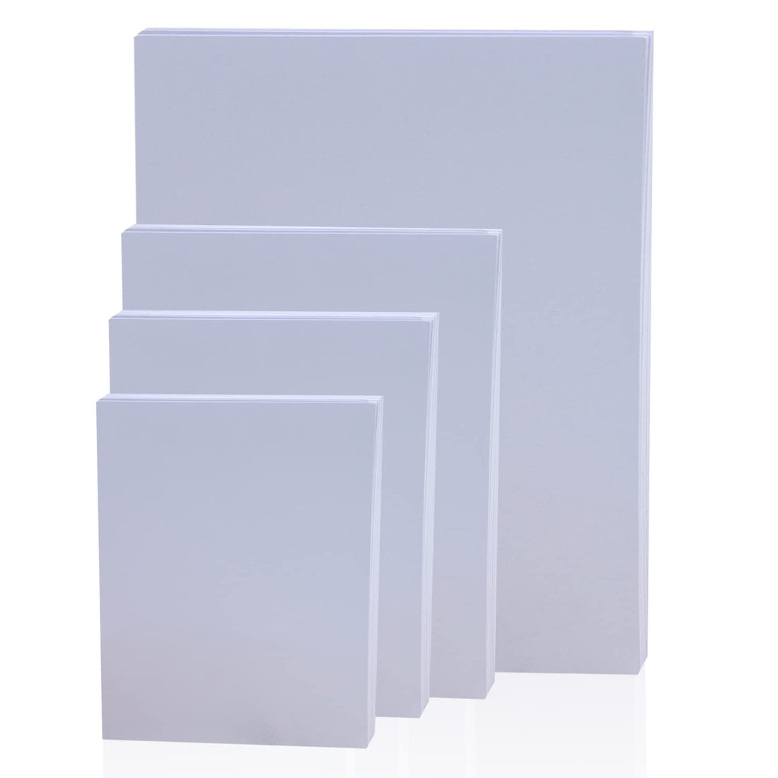 4 Sizes Photo Paper, 200gsm High Glossy White Photographic Paper, Advanced Picture Paper for Inkjet Printer (90 Sheets, 3.5 x 5 Inch, 4 x 6 Inch, 5 x 7 Inch, 8.3 x 11.7 Inch)