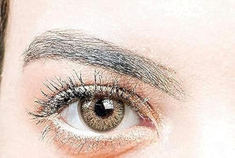Cosmetic Three Month Disposable Contact Lenses,Hazel