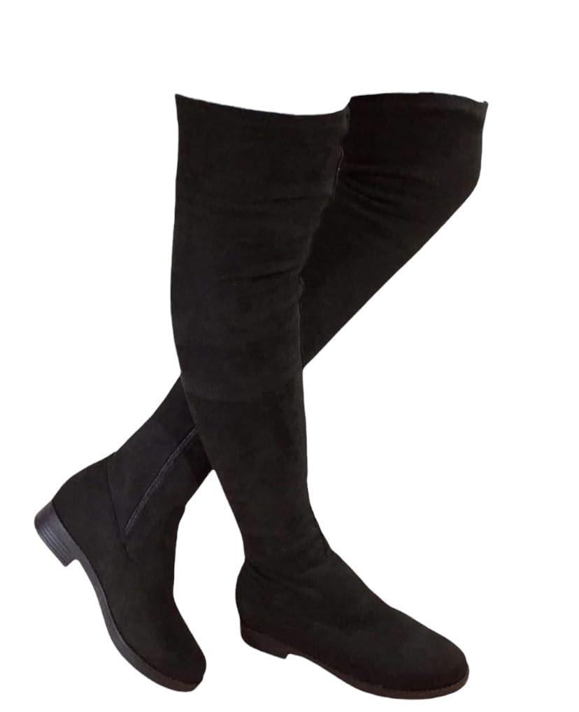 Women's Stretch Suede Long Boot