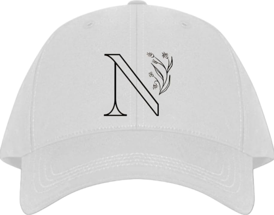 vector letter Planets unisex baseball cap White N 11