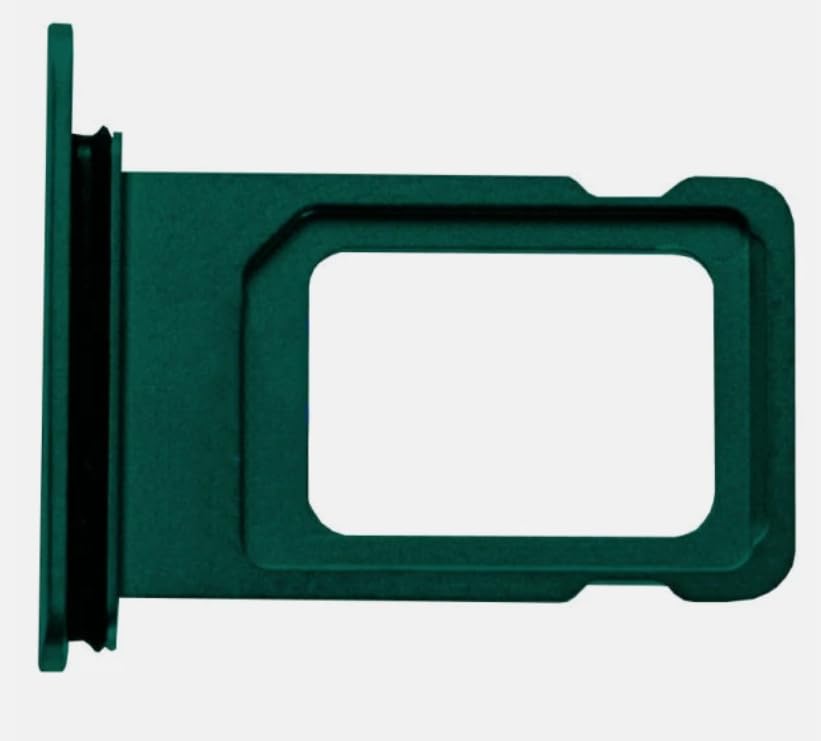Replacement SIM Card Tray Compatible with iPhone 11 Pro Max (Lil Green)