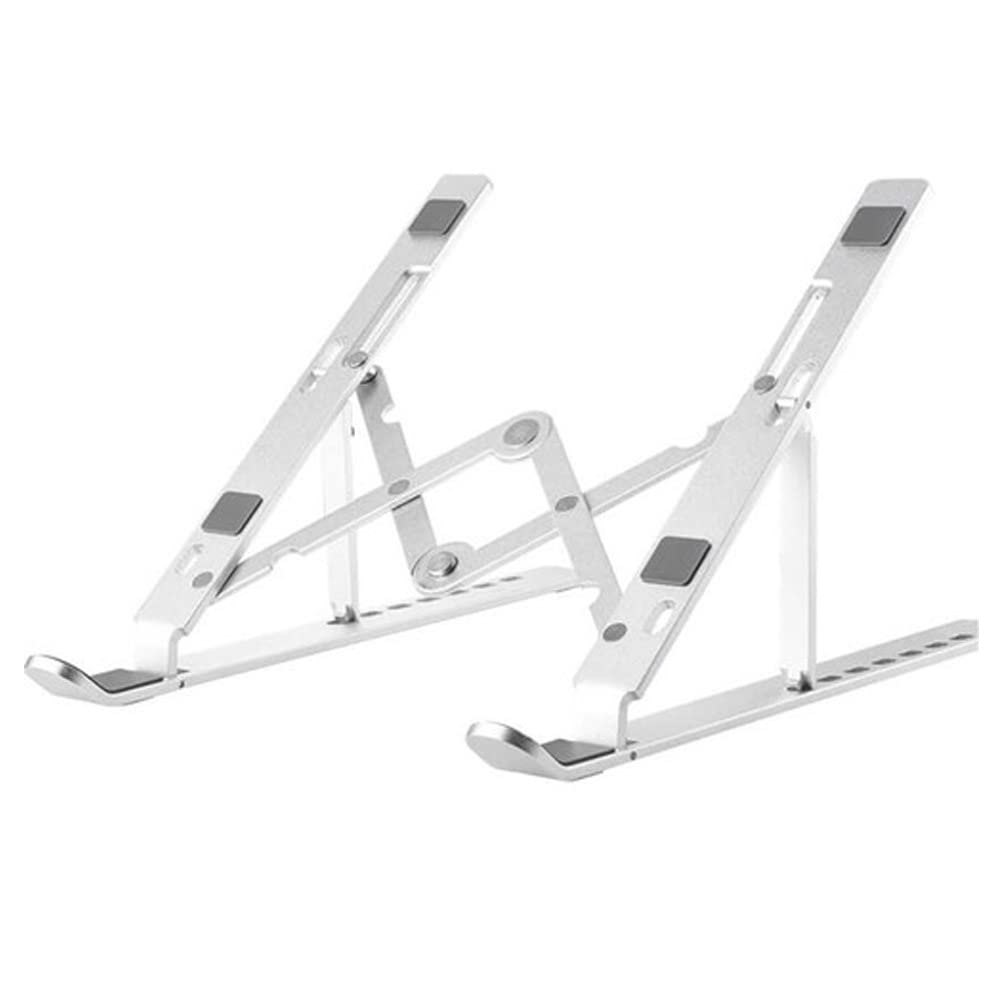 Adjustable Foldable 7 Levels Laptop Stand, Portable Aluminum Alloy Stand For Notebook Macbook