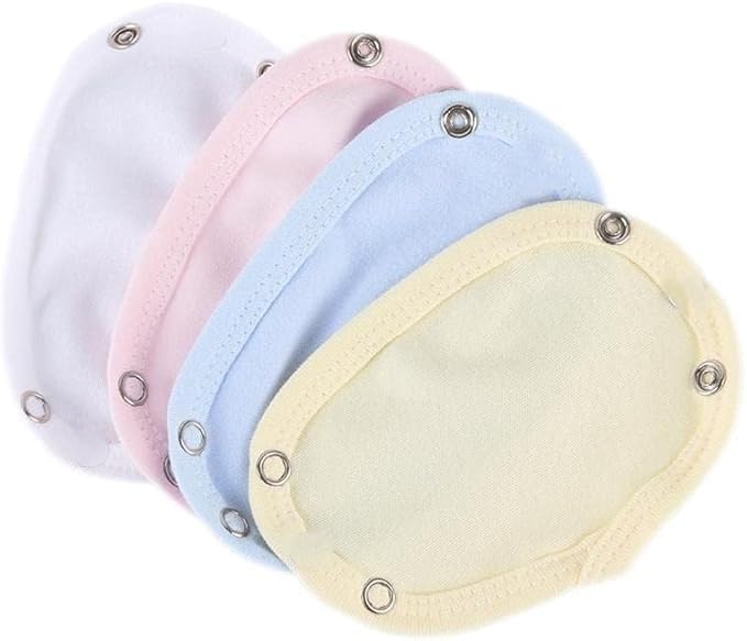 Salopet Extender for Newborn Babies 100% Cotton Healthy Soft and Safe â€“ (4 Pieces) Jumpsuit Extender Extension The Perfect Solution for Your Baby's Comfort!
