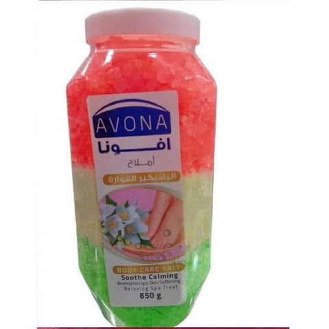 EVONA Dead Skin Exfoliator Salts - Exfoliant - Foot Exfoliator - Pedicure Salts
