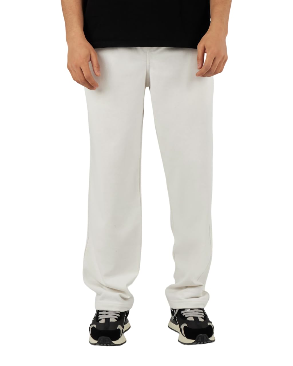 Straight Sweatpants for Men - Comfortable Cotton Pants