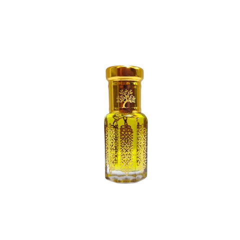 Tola Musk Al Khawaj Perfume 6 gm Traditional Arabic Perfume Gold Decorative Bottle