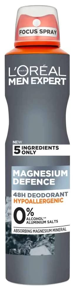 L'oreal Men Expert Magnesium Defence Hypoallergenic 48h Deodorant