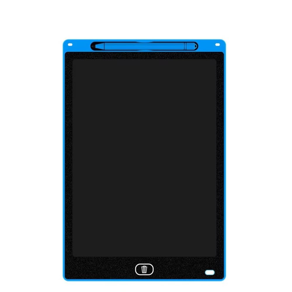 LCD Writing Tablet, Black, 21.6 cm Digital Drawing Board, Pressure-Sensitive Surface with Stylus, One-Touch Erase, Portable Design for Notes, Sketches, Educational Activities