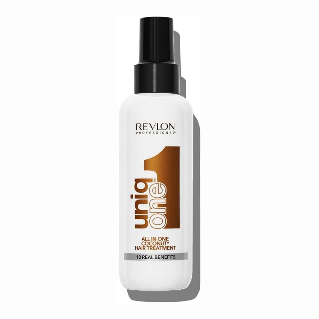 Revlon Uniq One All In One Leave-In Hair Treatment, Coconut Scent, 150ml