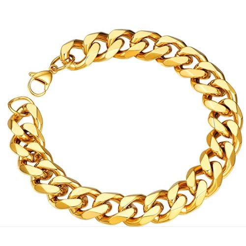 Unisex Gold Bracelet Free Size Gold