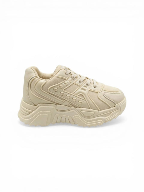 A modern sneaker designed to combine sporty style with a bold L-11