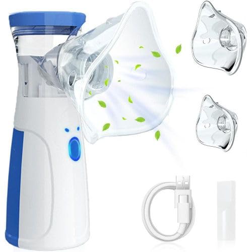 Handheld Mini Steam Inhaler for Adults and Kids Home Travel Use