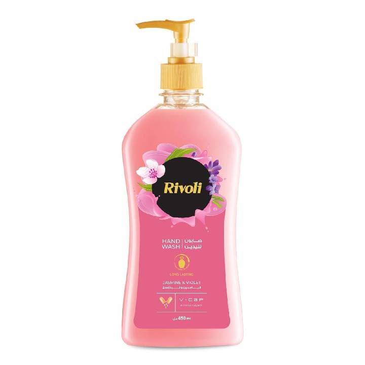 Rivoli Liquid Hands Soap, 450 ml - Pink