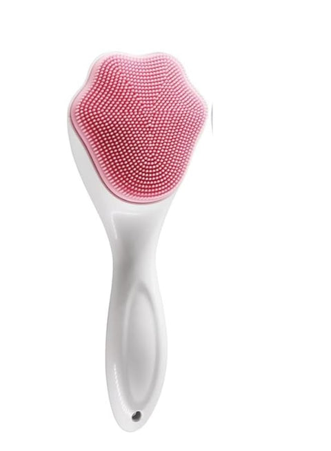 Silicone Face Scrubber and Exfoliator Brush - Facial Cleansing Brush for Blackhead, Acne, Pore, Cradle Cap - Deep Cleaning Skin Care 1Pack