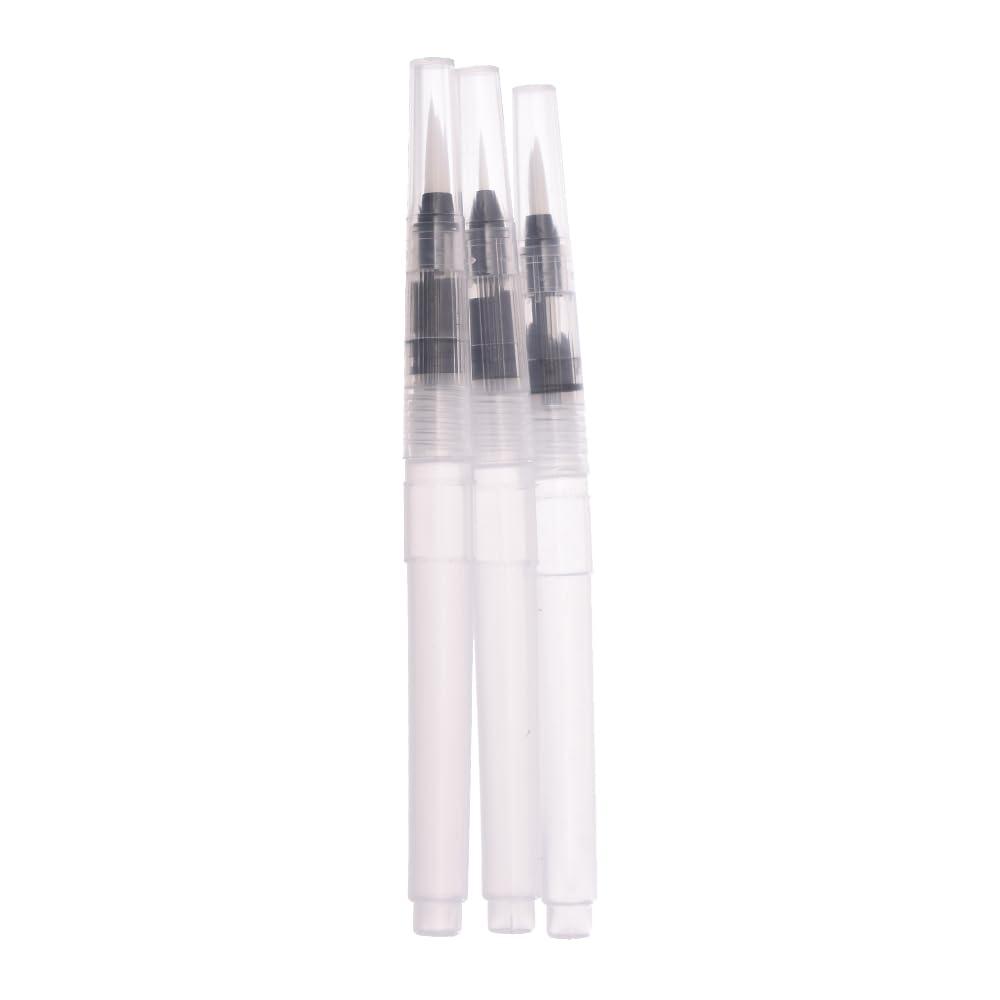 Elmaayergy CS013 S-429 Set Of 3 Pieces OF Artist Paint Brush With Durable Material, Suitable For School And Home
