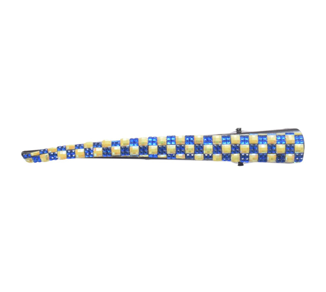 Daphne Metal Hair Claw Clips Set With Disko Design For Girls - Multicolor - 2347