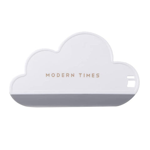 1PC Cloud Desktop Wiper Blade Mirror Glass Wiper Surface of Washbasin Wiper Bathroom Mini Tile Cleaning Brush (White)