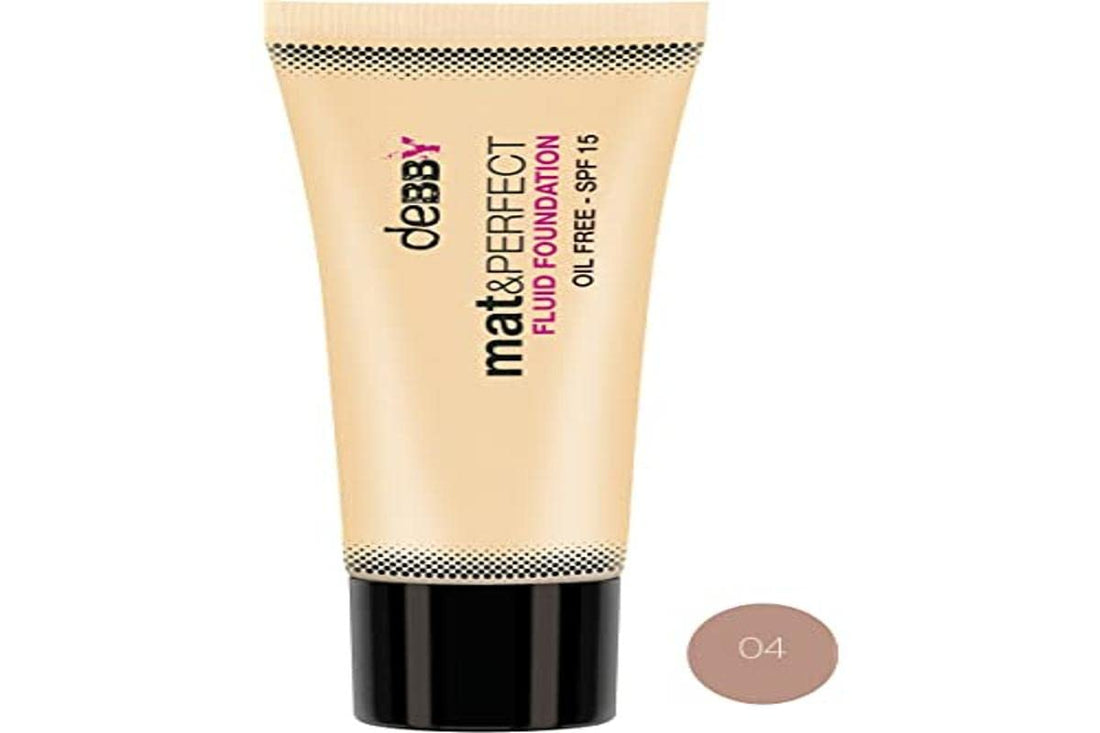 Debby Mat and Perfect Fluid Foundation, 04 Honey