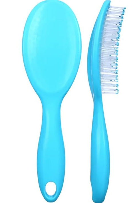 SAMART BRUSH DETANGLING HAIR BRUSH Frizty The Paddle Detangler Brush,Dry and Wet Hair Brush styling, for Men and Women for All Hair Types Strong & flexible Reduces Hair Breakage -MULTI COLOR