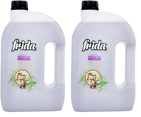 Frida moon light bath and shower gel - 3 liters (Pack of 2)