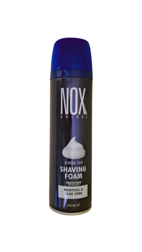Your Skin Is Ultra Smooth With (Knox) Turkish Shaving Foam - Menthol & Aloe Vera Formula For Skin Protection With Ultimate Hydration & Refreshment - Suitable For Sensitive Skin - 200ml